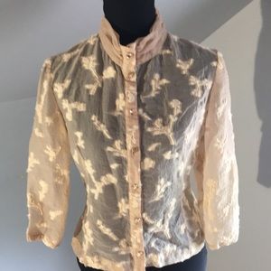 Vintage Woman’s Blouse/Jacket by Helena Sorel